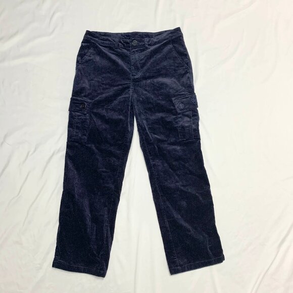 Freedom × UZIS Blue Corduroy Pants M 170/76A Streetwear Workwear Retro Rare - Picture 11 of 11